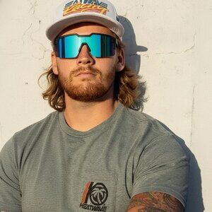 Heatwave Future Tech Sunglasses: Stars & Stripes USA (Z87+) Brand New in Box!